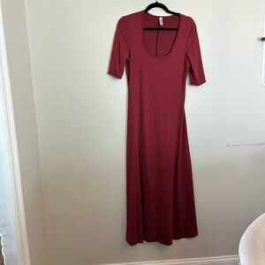 Women’s red dress